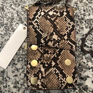 Hammitt 310-Domino snakeskin bag